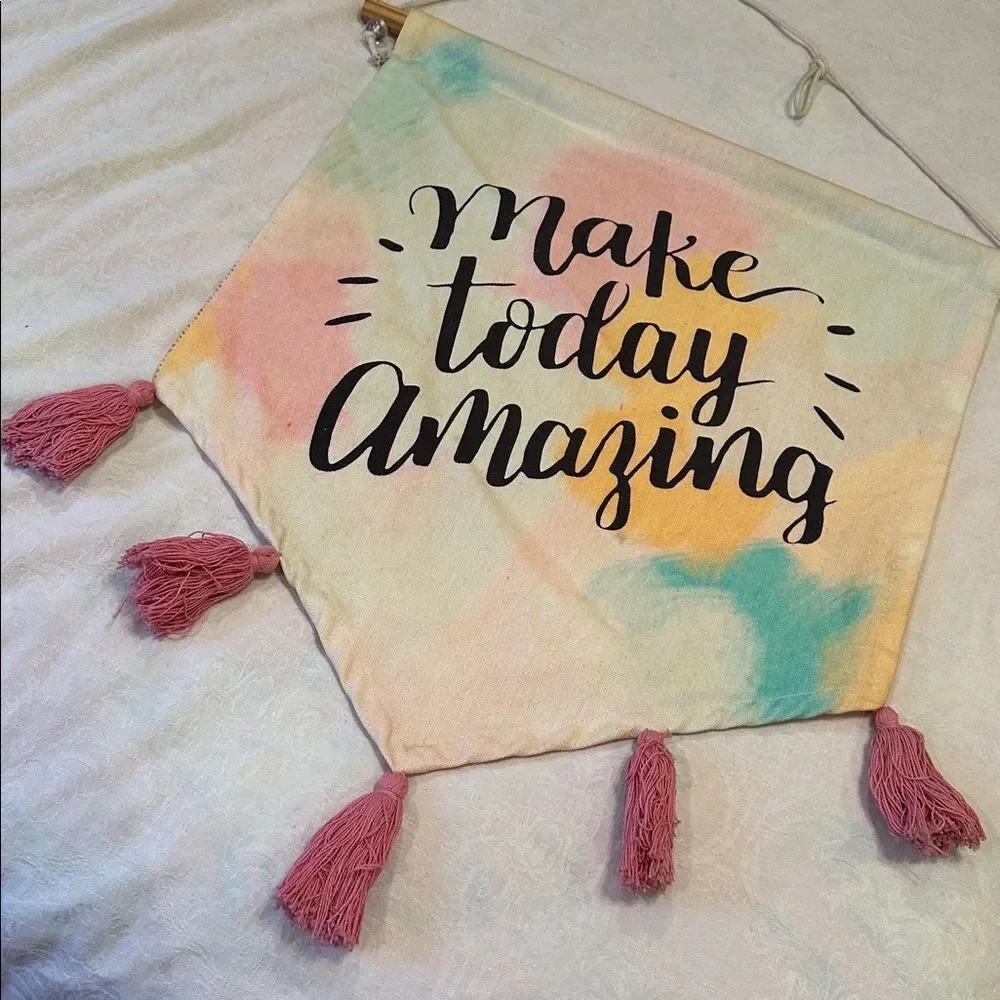 Wall Tapestry Hippie Boho Art Tassels Make Today Amazing